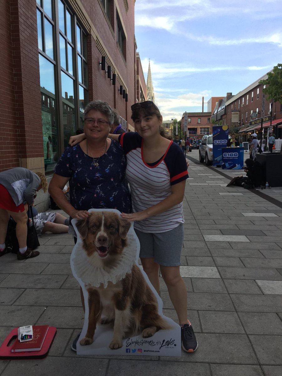 About to watch Shakespeare in love! #HFXInLove @NeptuneTheatre