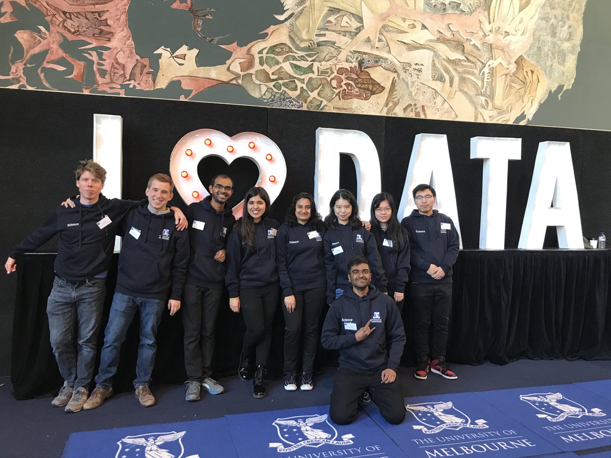 LaberLabs's tweet photo. Thanks to University of Melbourne (@SciMelb) for welcoming #LaberLabs students Jesse Clifton and Eric Rose to Australia last month!! They had the pleasure of exhibiting Laser Foxes at the Data Science Showcase. #IHeartData ποΈπ§‘π€ https://t.co/tbRrvrbCMS