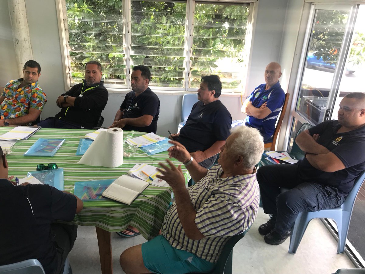 PIDSS Training in Rarotonga, Cook Islands at the Ministry of Transport Conference Room, 4th - 6th  September, 2018 @OmireteT @ThierryNervale  @spc_cps 
#PIDSS
#Shipsafety