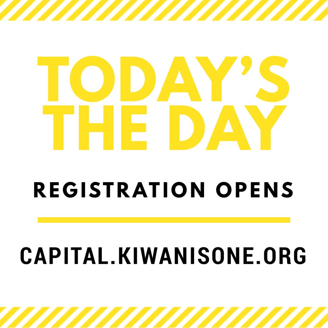CapKeyLeader's tweet image. Registration for November 9-11 Key Leader in Haymarket, VA is now open! Visit capital.kiwanisone.org and be one of the first to register!