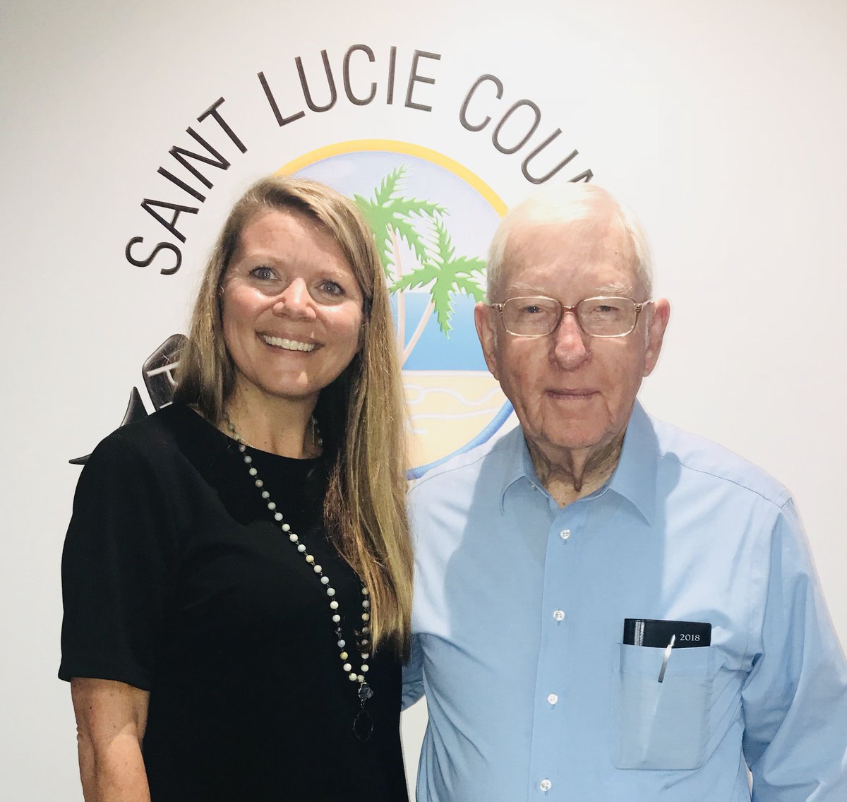 slc_pa's tweet photo. Mr. Bass, former Saint Lucie County Property Appraiser, stopped by the office for a visit last week. He served as Property Appraiser from 1969 to 1993. We were pleased to welcome him, and we are honored to have him as part of our legacy.
#paslc #stluciecounty https://t.co/KVXyEa5RXk