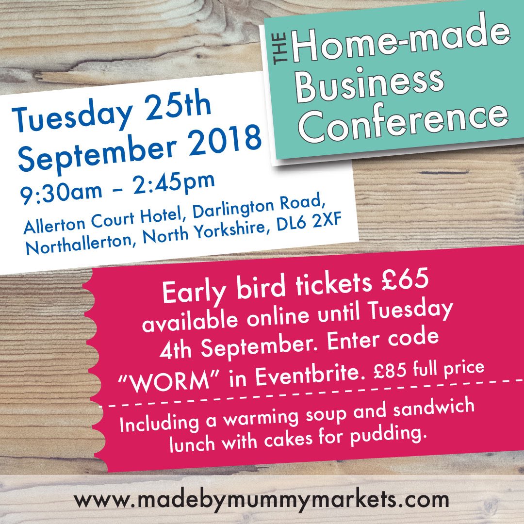 Early bird discount code expires tonight! Save £20 #handmade #smallbusiness #smallbiz #mumlife #mumpreneur
