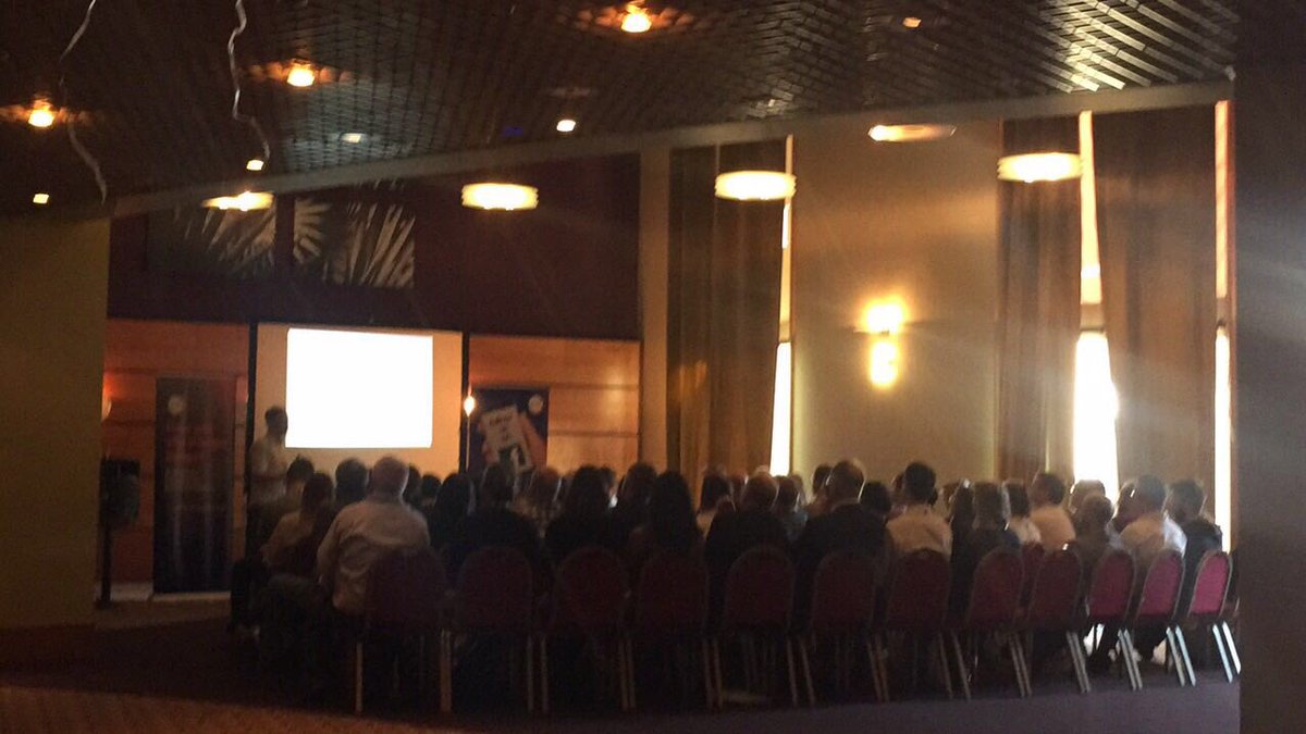 WorldofESF's tweet photo. #Specifi kicking off the presentation now. Stop by and say hello to Karen and Kirsten if you are attending @WorldofESF @NIChamber #mmcite https://t.co/p6s1mihTpO