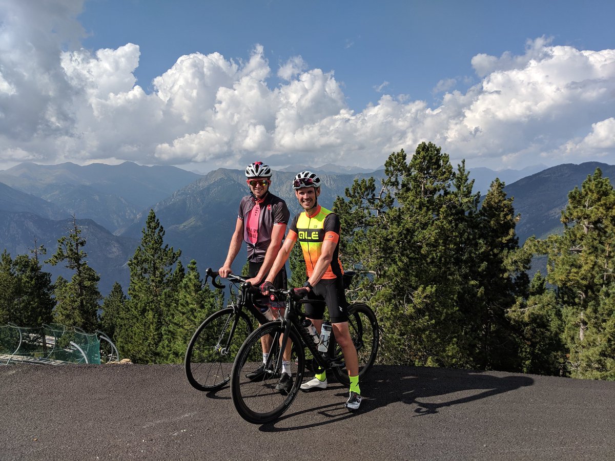 Mark Proctor (@proctormark) on Twitter photo The climbs in Andorra are mighty steep! Good job the company was decent. Thanks <a href="/CampbellWalsh/">Campbell Walsh</a> 😋🚵 The climbs in Andorra are mighty steep! Good job the company was decent. Thanks <a href="/CampbellWalsh/">Campbell Walsh</a> 😋🚵