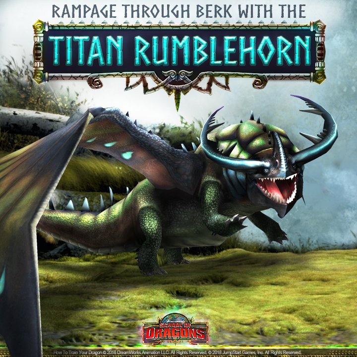 How To Train Your Dragon Rumblehorn