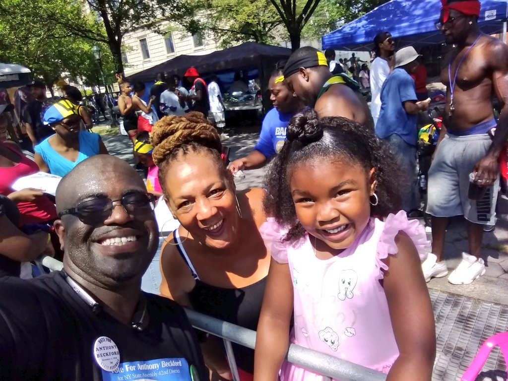 AnthonyBNYC's tweet photo. The Love is Real. 

I am about and for the people. I promote Caribbean Unity and Community Empowerment. 

#AnthonyBeckfordForStateAssembly https://t.co/X4DuF6xoMA