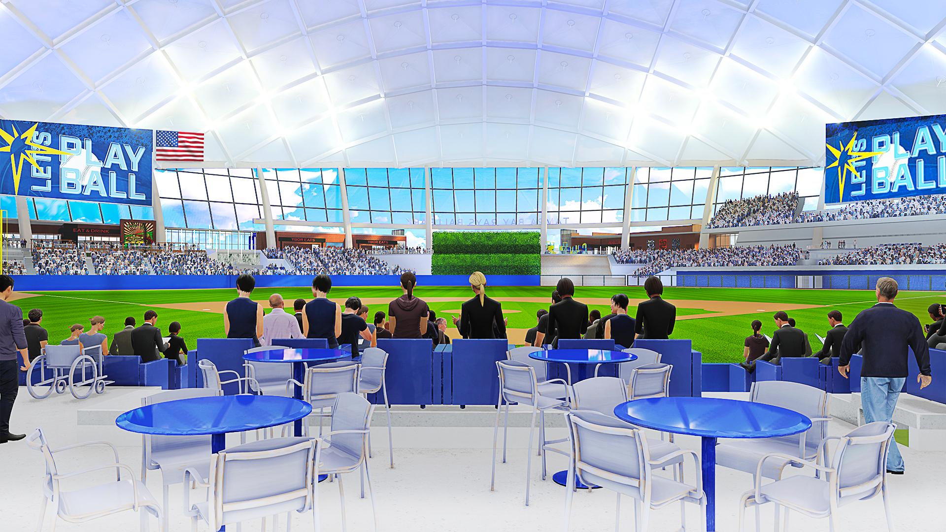 Tampa Bay Rays on X: With a capacity of just 30,842, the design for our new  ballpark makes it the most intimate in MLB, with a variety of new seating  types. Tell
