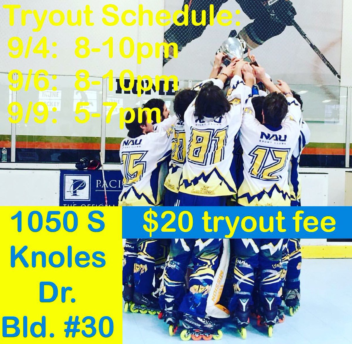 NAU Roller Hockey tweet media