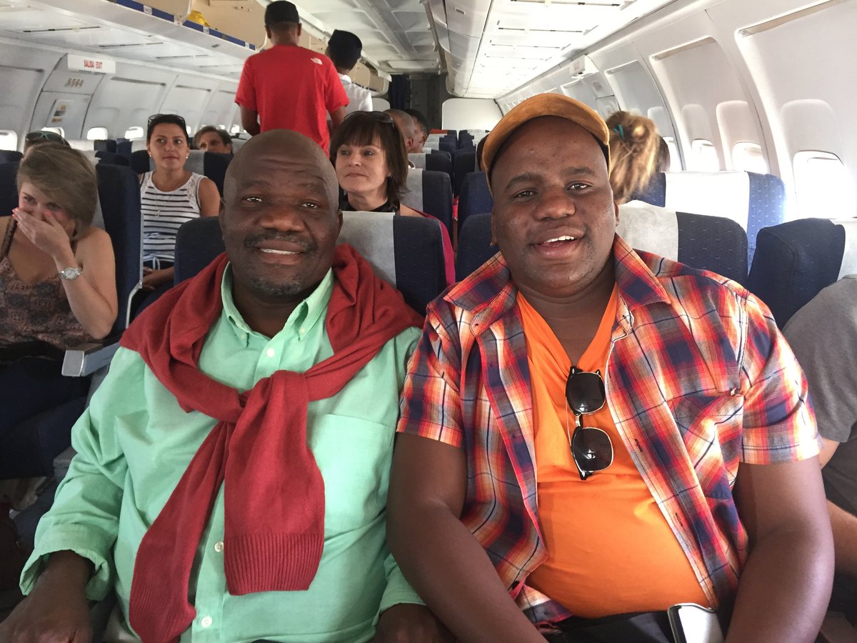 SkeemSaam3's tweet photo. Biggy was a little stressed, but they finally made it 💃💃💃💃#MabitselasgotoDurban #SkeemSaam https://t.co/0JnW1x56BB