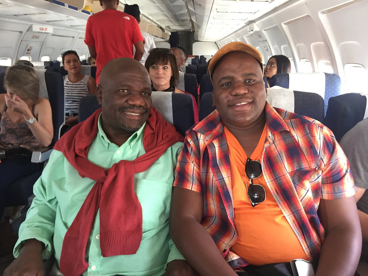 SkeemSaam3's tweet photo. Biggy was a little stressed, but they finally made it 💃💃💃💃#MabitselasgotoDurban #SkeemSaam https://t.co/0JnW1x56BB