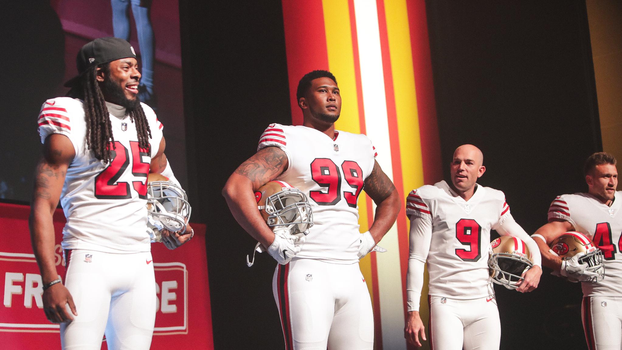 49ers white jersey