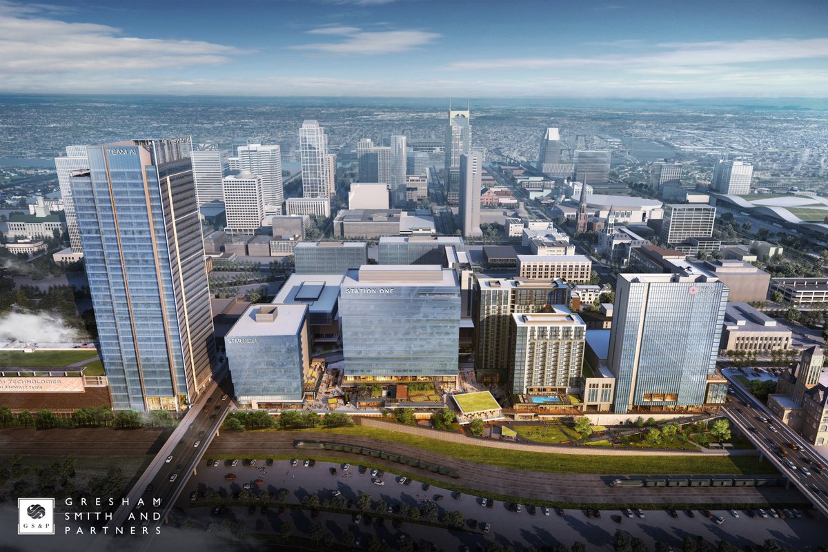 NashvilleYards's tweet photo. Welcome to the @NashvilleYards Twitter account! Follow us for the most up-to-date information on the Nashville Yards development, in addition to #musiccity news and events. #Nashville https://t.co/BYksZEYq21