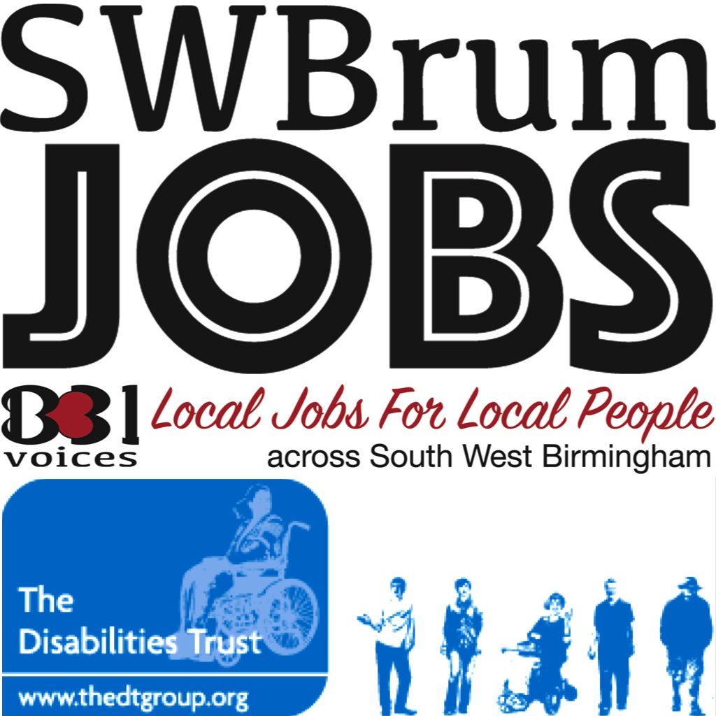 B31Voices's tweet image. #SWBrumJOBS - NEW: Therapy Assistant (16 hours)  @ The Disabilities Trust @theDTgroup • #PartTime #FixedTerm • #KingsNorton • INFO/APPLY: bit.ly/2PU7qnR | #BrumJobsHour #BrumJobs #Birmingham | Know somebody this might suit? Let them know!