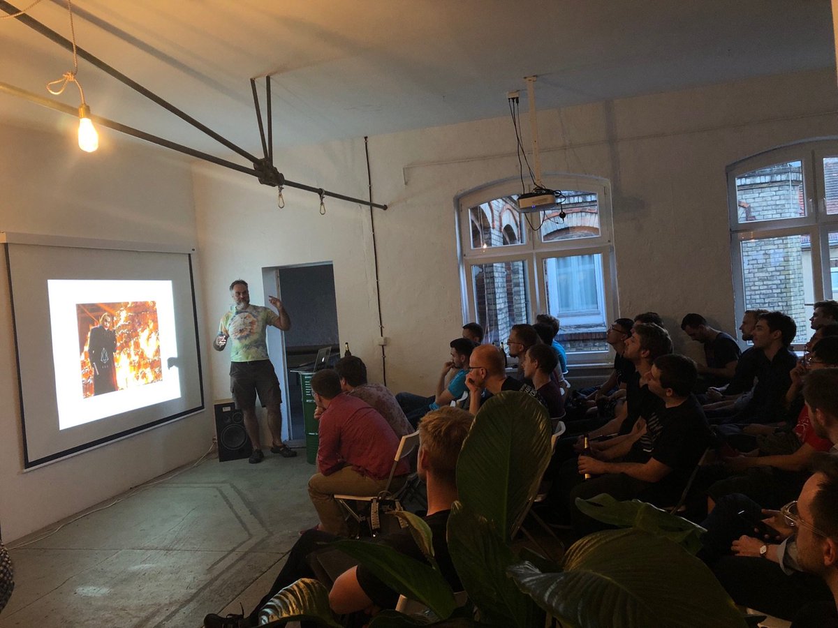 coinfund's tweet photo. Alex Bulkin is woke right now.  @coinfund_al presenting @adaptkit at the @ChorusOne &amp; @coinfund pre-Berlin Blockchain Week meetup. #blockweekberlin #berlinblockchainweek https://t.co/DRYnBC2wvZ