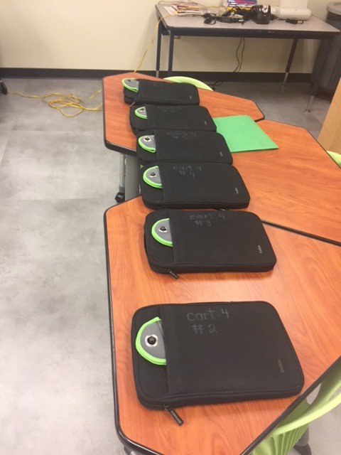 RosedaleBCPS's tweet photo. Day 1 at an alternative school: 100% of students secured their phones into locking pouches for the ENTIRE school day. When Ss became frustrated, teachers listened to them and explained the WHY of the policy. The result: a climate of learning. #yondr https://t.co/kJCR9fv9Xl