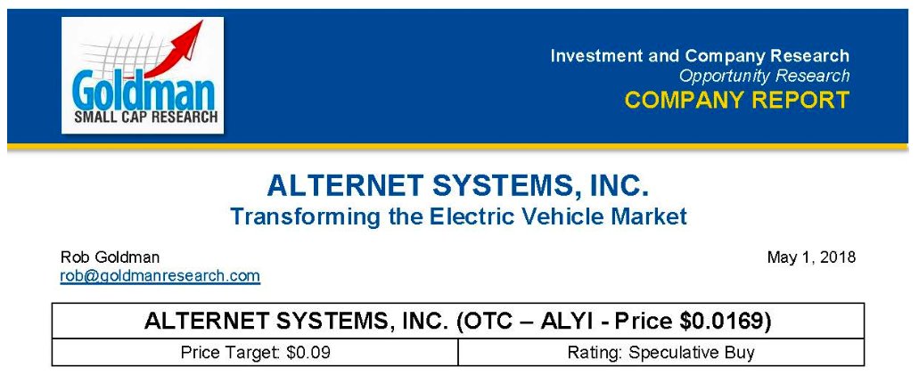 $ALYI PPS Hovering Below $0.01 With Analyst Buy Rec To $0.09 PPS Trgt Published Before <a href="/Uber/">Uber</a> Shift To Electric Scooters And Bikes Announcement bit.ly/2wFOS53      $SBFM $CANB $TVOG $RSHN $HPIL $LRDR $COTE $APRU $RMRK $KRBF $FTWS $PRMK $REEI $RDGL $LCTZ $DRUS $RBIZ