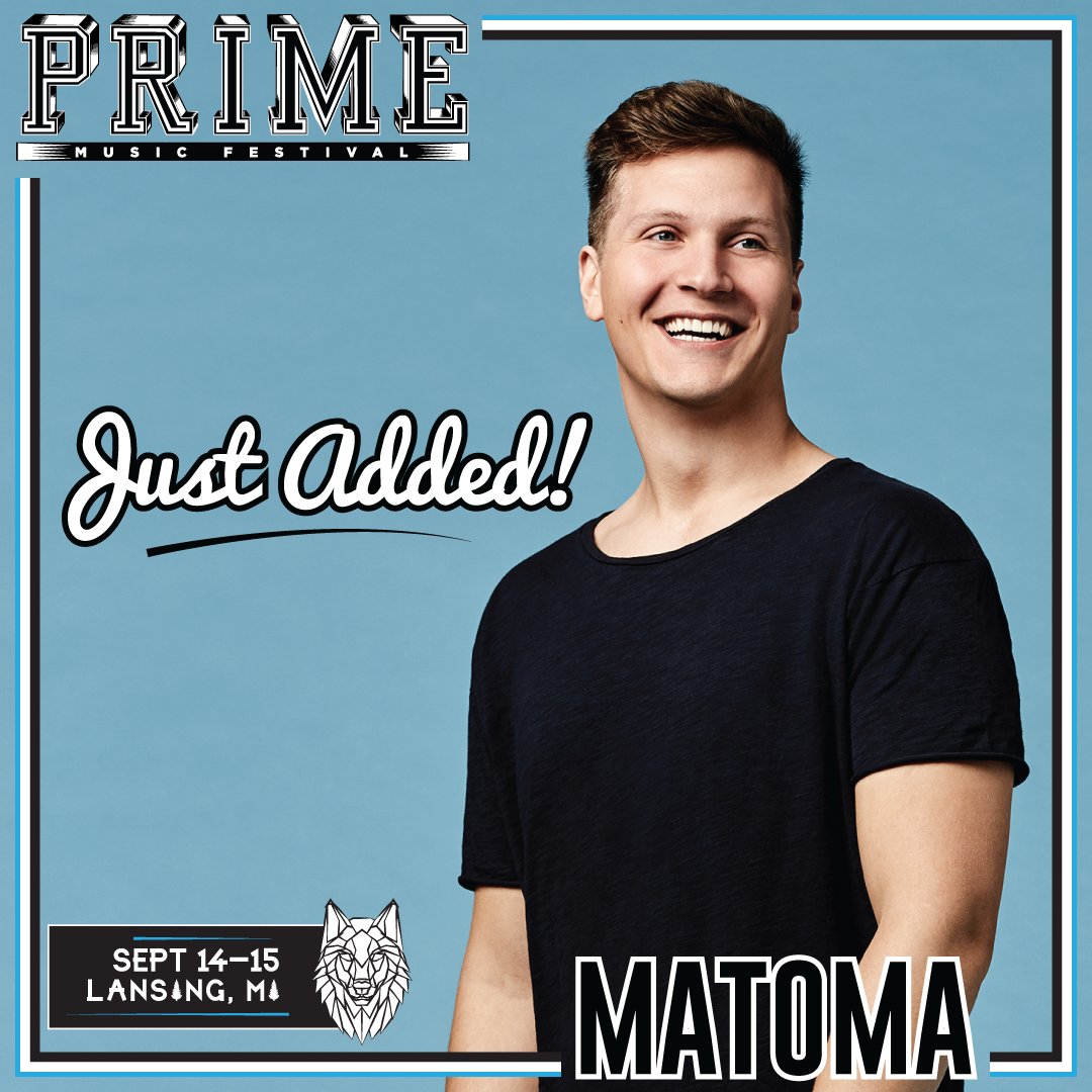 PrimeMusicFest's tweet image. We are happy to announce that @MatomaOfficial has been added to your #PRIMEMichigan lineup!💥💥

Don't forget to go grab your tickets at primemichigan.frontgatetickets.com
