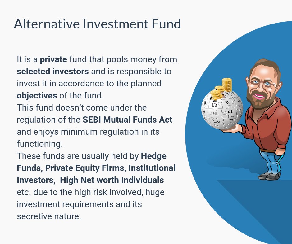 FinWord - a new Finance word everyday 
Word of the Day - Alternative Investment Fund
To Read More ---> buff.ly/2Nehg5d