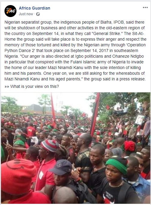 Radio Biafra tweet media