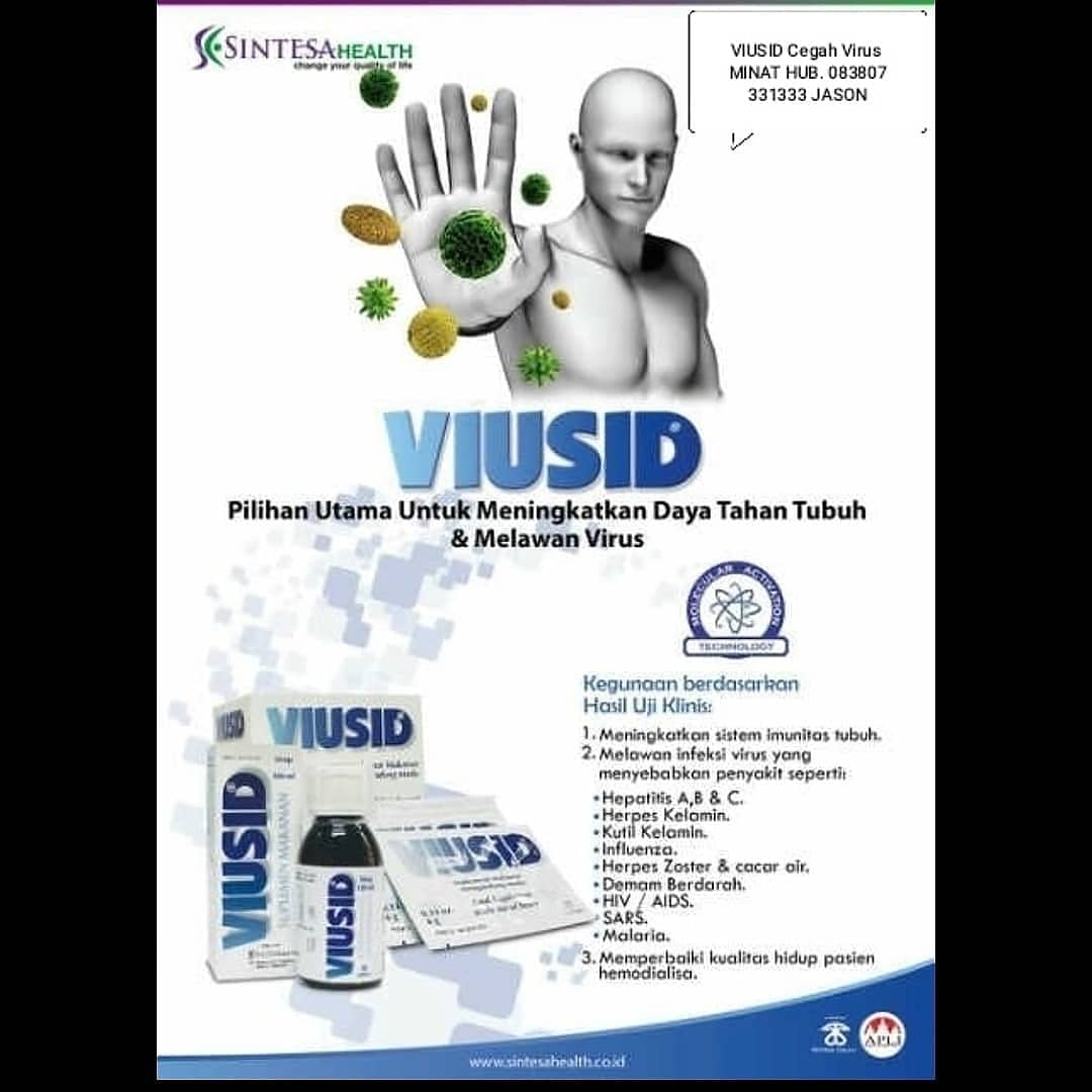 jasonstatham_go's tweet image. Viusid, pilihan utama untuk meningkatkan daya tahan Tubuh&amp;amp;melawan virus