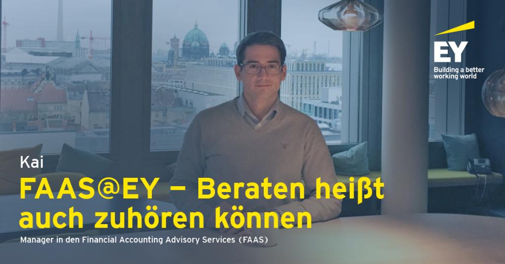 EYGSACareers's tweet photo. Komplexe Herausforderungen zielorientiert lösen: Das macht für Kai seine Arbeit als Manager in den Financial Accounting Advisory Services aus. Warum das Zuhören dabei entscheidend ist, erfahrt ihr im #EYBlog. https://t.co/IwiZPWK7jf https://t.co/tZyNUZ2JI7