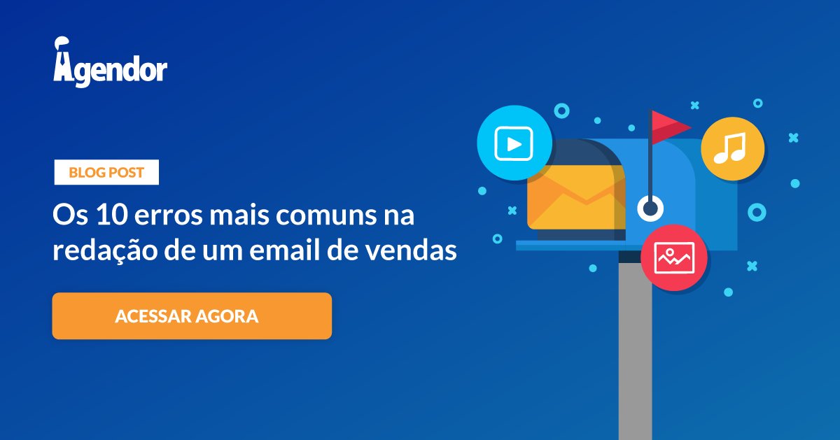 Você tem alguma dificuldade na hora de escrever um email de vendas? Confira os 10 erros mais comuns que nós identificamos: bit.ly/2CeQsh0