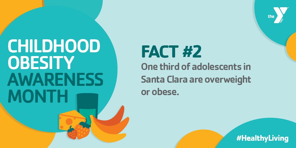 YMCASV's tweet image. #ChildhoodObesityAwarenessMonth #Fact2 #HealthyLiving