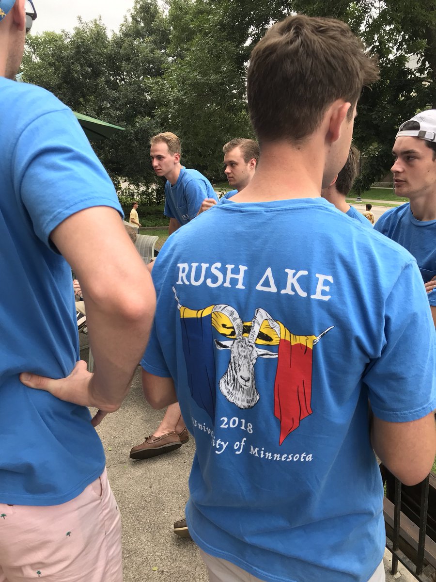 The ΦΕ Dekes are ready for Fall Rush 2018! #FFTHF #itsneverover