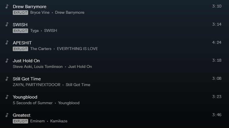 ziamsminds's tweet photo. Liam changed his spotify playlist and added Zayn's and Louis songs 😍 https://t.co/fHaLs520XW