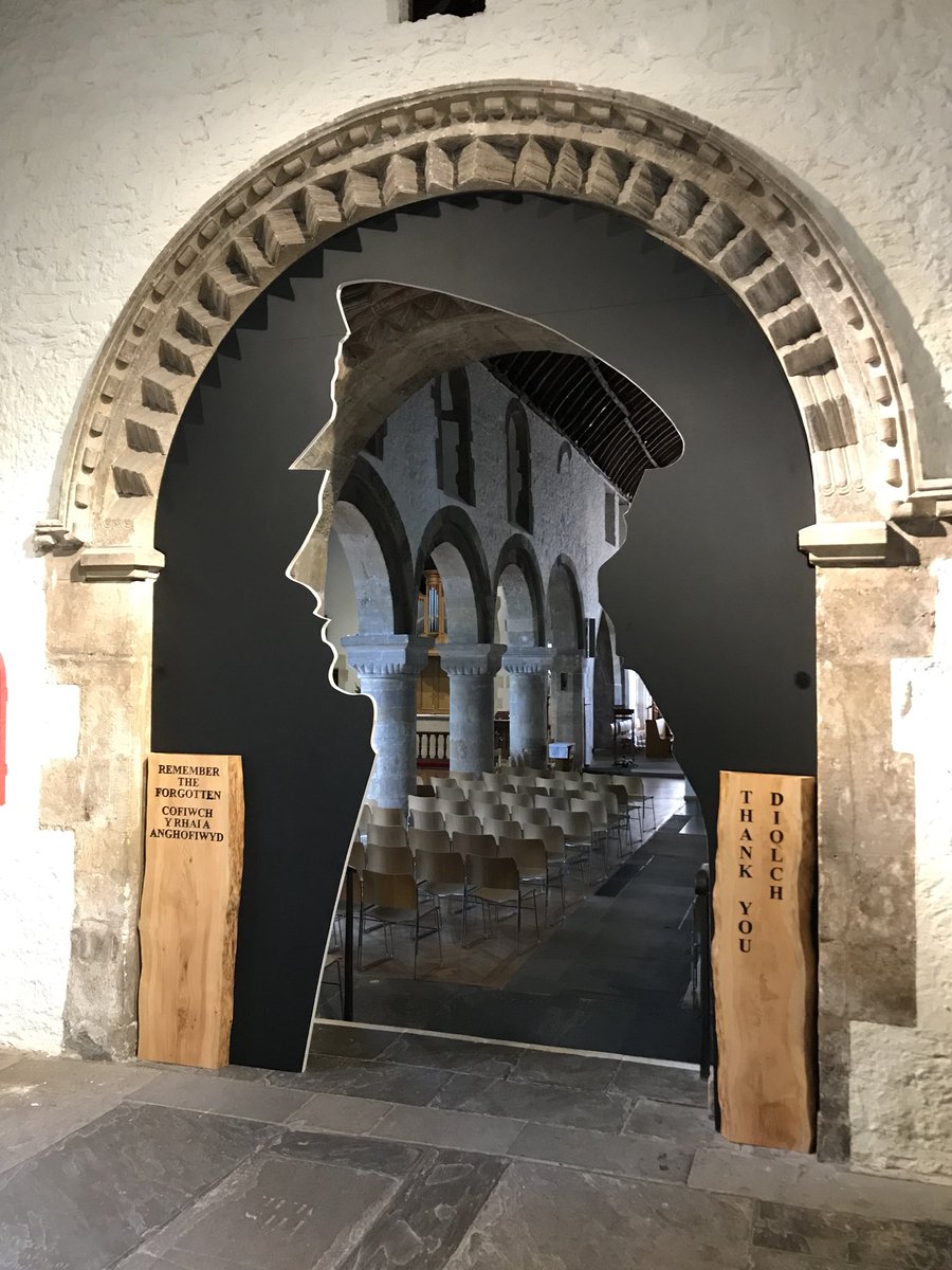 ARRTDUO's tweet photo. An outline of Piece
At St Woolos Cathedral Newport Sth Wales
A must see installation https://t.co/kAVKgbIrSP