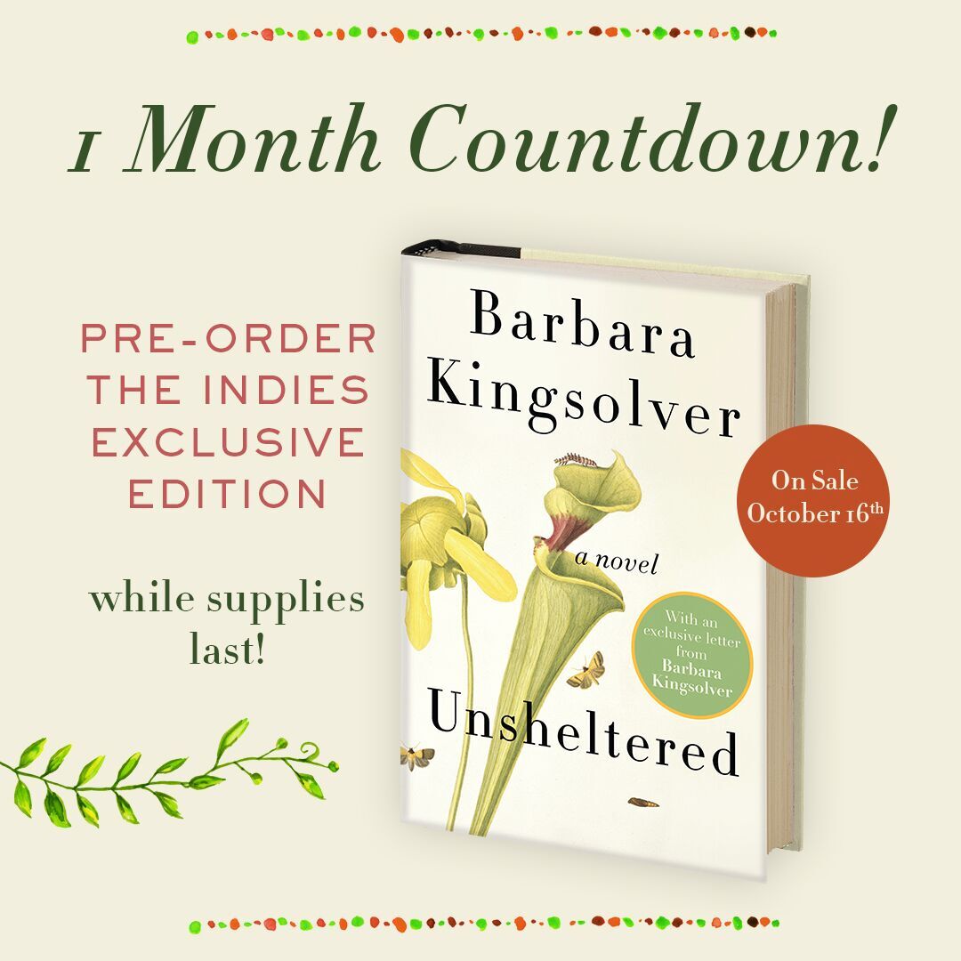 ballastbookco's tweet image. Don't you all LOVE #BarbaraKingsolver. We sure do.! Have you read  all her previous books? If not we'd love you to read with us. libertybaybooks.com. Her new book is on sale 10-16-18. Pre Order with us! @HarperCollins @ABAbook