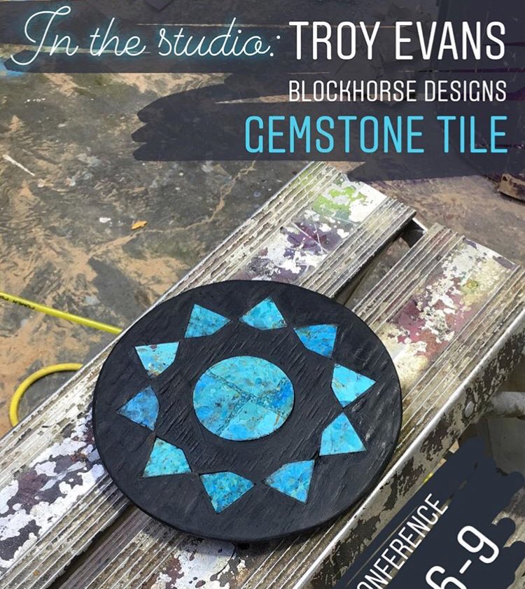 gemstonetilellc's tweet photo. Absolutely swooning over this finished piece by @blockhorse, featuring our Mosaic Turquoise collection. See it live at the @WesternDesign! #arizona #interiors #interiordesign #luxury #luxuryhome #luxuryrealestate #home #homedesign #jacksonhole #wyoming #wdc2018 https://t.co/RkN7ZkHlrq