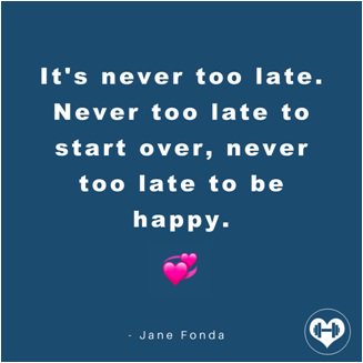 weightsndates's tweet image. Its never too late to find your swolemate. Download @weightsndates today!