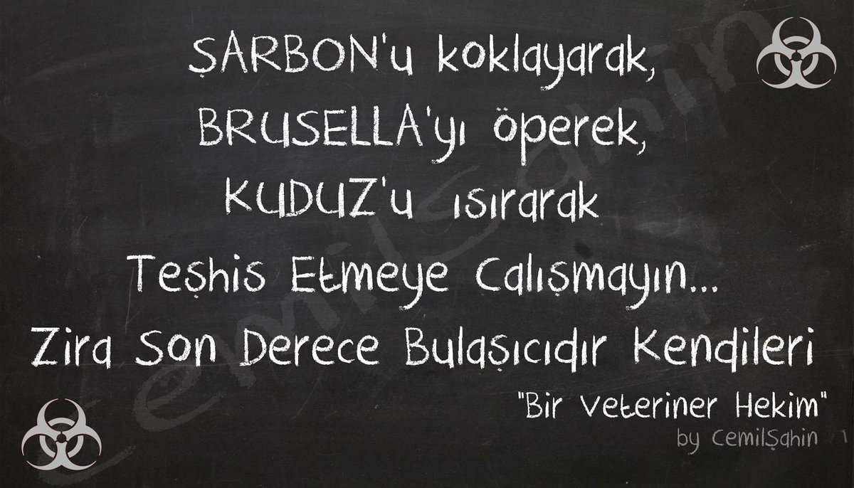 #ÖnceYavuzDizdarKoklasin 
#şarbon 
#Şarbon lu et koklanarak bilinirmiş..
Ağzı olan konuşuyor..
Rabbim aklımıza mukayyet ol..
#veterinerhalksagligi 
#veterinerhekimlereyıpranmapayı verilsin..