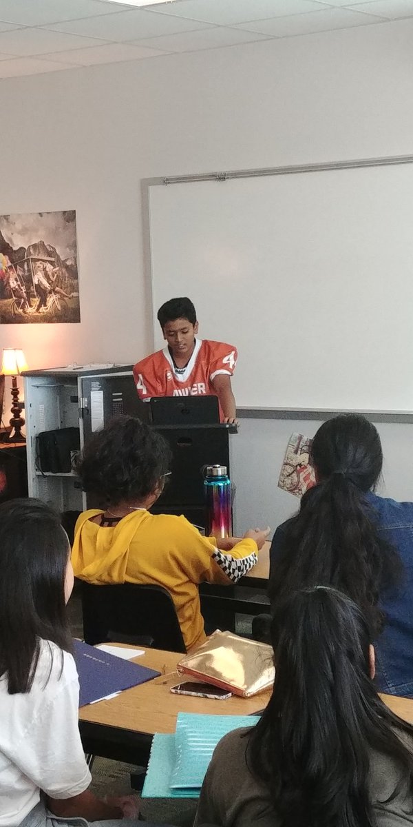 mrskatieryan's tweet photo. These 7th grade GT ILA students shared their "Voice of a Writer: Lost Chapter-EA" with confidence today! @LawlerMS_FISD #welearnfromsharing #podiumpower #fisdmsgt https://t.co/22zFOIaCzN
