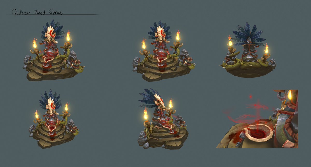 MatKolbeckArt's tweet photo. I have some free time between projects and I'm looking for more work! I do stylized concept art, 3D and hand painted textures. I've worked on Game of War, Mobile Strike, and FF:XV A New Empire. 
https://t.co/p8JPmN9GcS 
Retweets appreciated! #gamedev #gameart #handpaintedtextures https://t.co/Tqw6aygpWg
