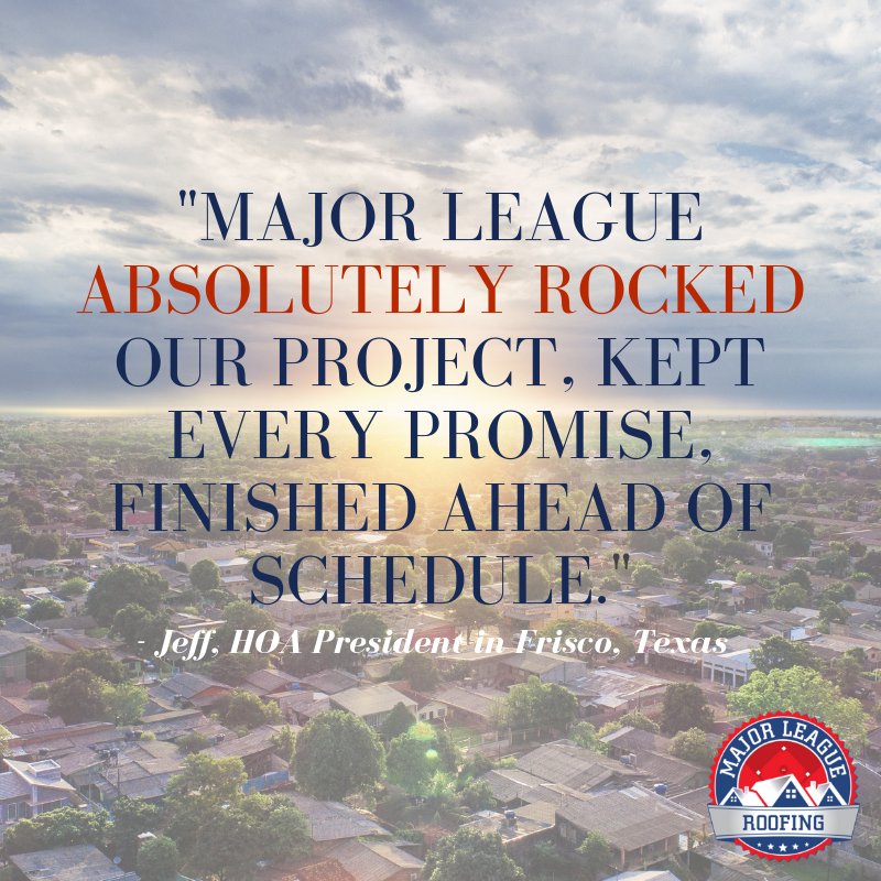 MajorLeagueRoof's tweet photo. Getting reviews like this makes our day! βΊοΈ Thank you, Jeff!
#mlroof #majorleageroofing #dallasroofing #dfwroofing #friscotx https://t.co/xvqIvY1IVO