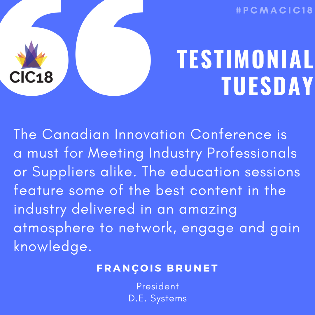 PCMACEC's tweet photo. We're not the only one looking forward to this year's #PCMACIC18! 

See you in Victoria, @francoisbrunet 😉 https://t.co/EZSQvFIvEr
