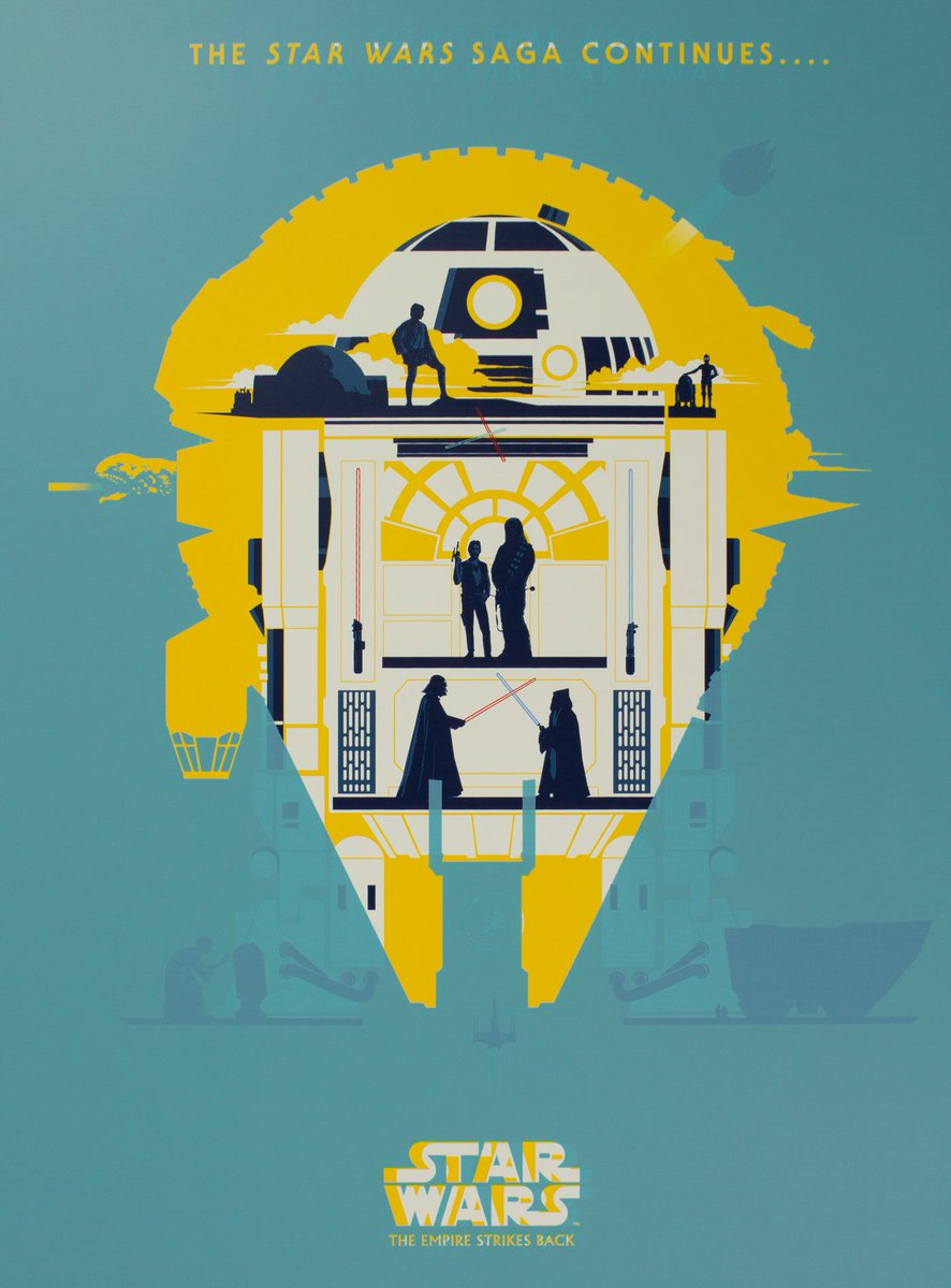 vgkids's tweet image. Today's #testprinttuesday is a unique mix of two of @Cakes_Comics' Star Wars prints for @bottlenecknyc.

#testprint #silkscreen #screenprint #screenprinting #mattferguson #bottleneckgallery #StarWars #vgkids #notforsale