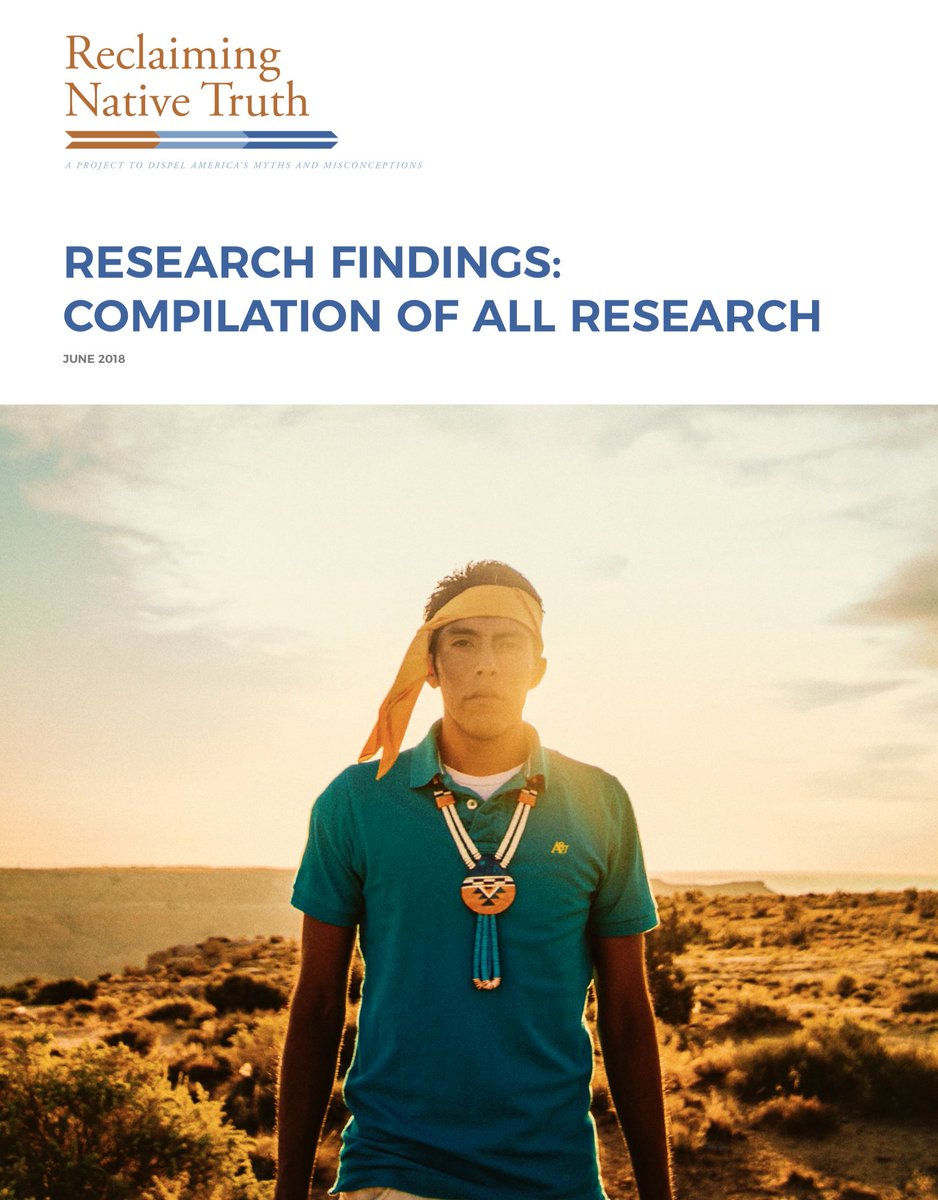 pcayuqueo's tweet image. Tremendo el proyecto #ReclaimingNativeTruth en Estados Unidos. Un esfuerzo de las tribus para fomentar el cambio cultural y así contrarrestar la discriminación y las narrativas dominantes.
reclaimingnativetruth.com