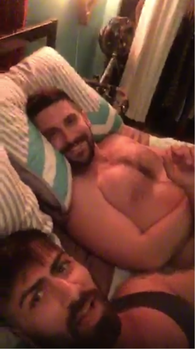 ramzi_fans's tweet photo. Good afternoon #Ramzifans!☕️ We came across this lovely and loveable 📸 of Adam and Michael and, although it's a little grainy (sorry about that), we just had to post it as our #TwoForTuesday pic this week.❤️❤️

💥#TastyTuesday #TuesdayTwosome #TantalizingTuesday #Twosday💥 https://t.co/11yzuRIZ91