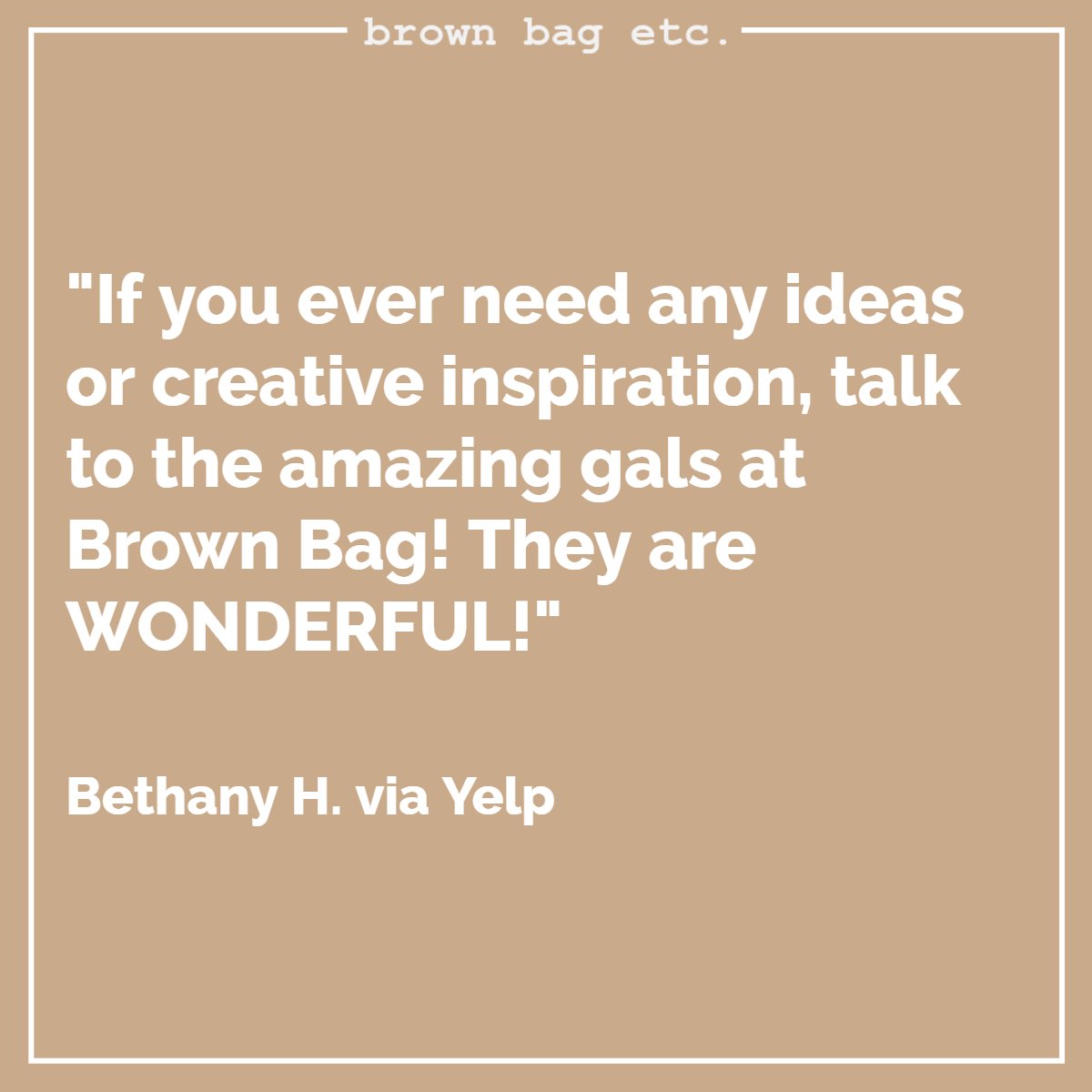 We'd love to help you craft the perfect gift!