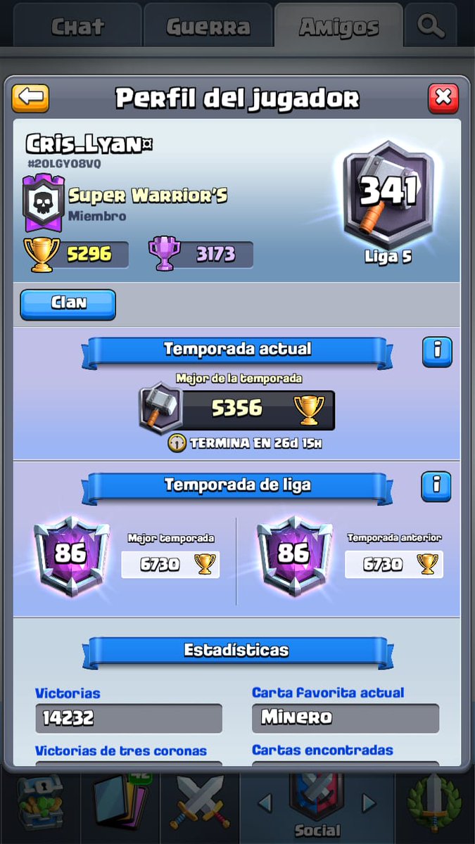 Le damos la bienvenida a nuestro nuevo jugador de Super Warrior´S
<a href="/CrisLyan0/">crís_lчαn🇨🇱</a>