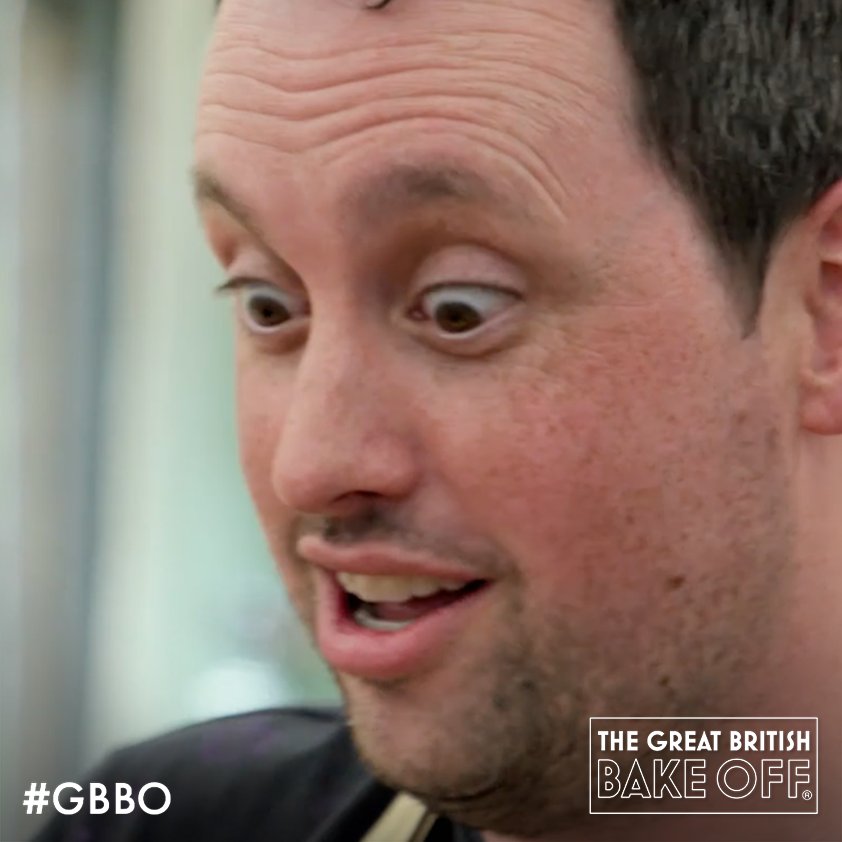 When you receive the first Hollywood Handshake of the series on #GBBO