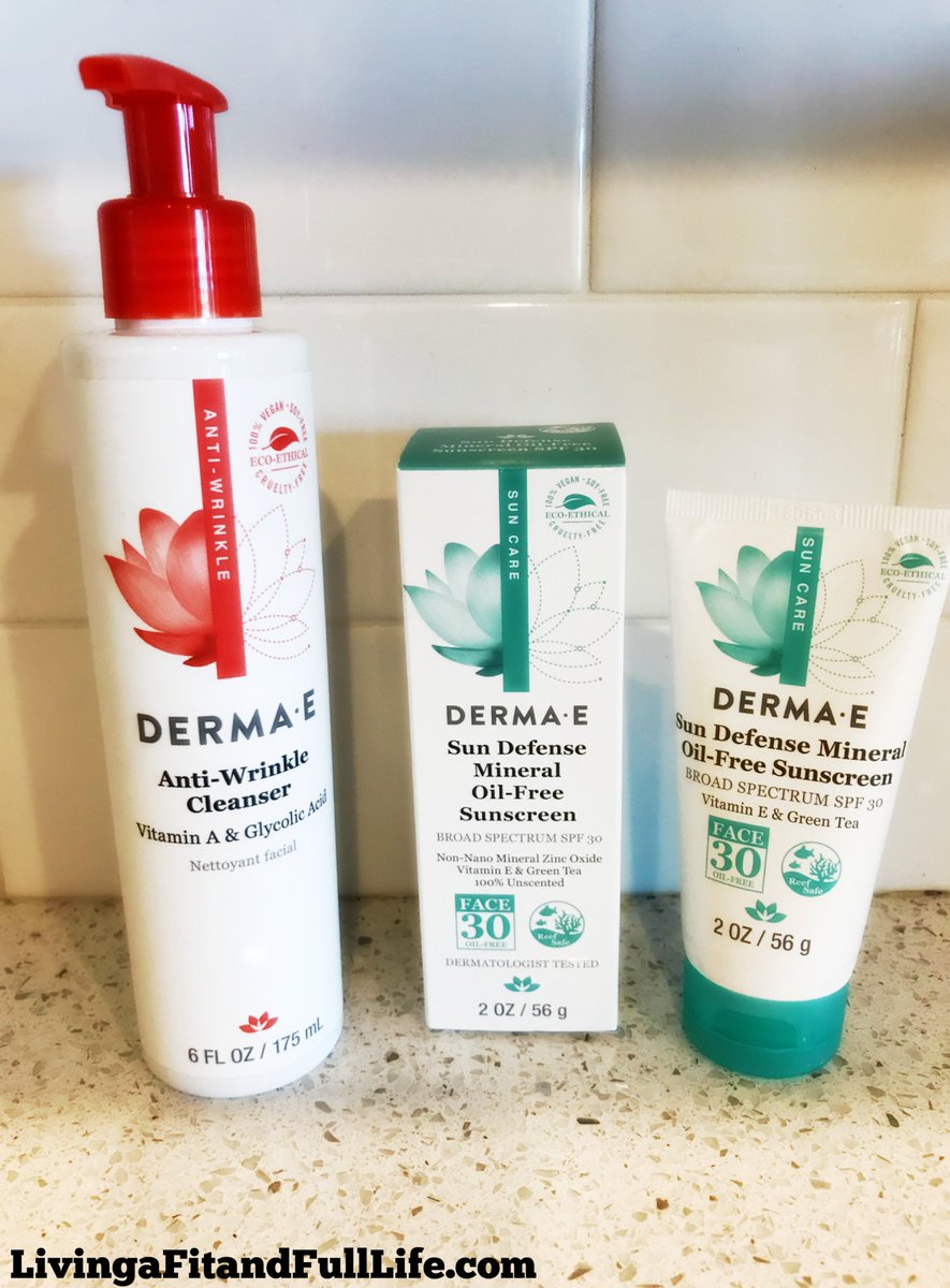 derma e skin care routine