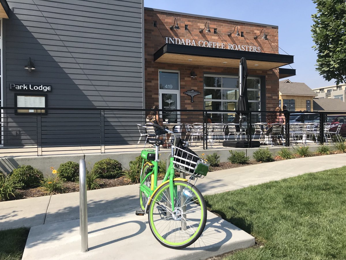 Lime bikes arrived in Kendall Yards this morning. Stop by a give them a try!