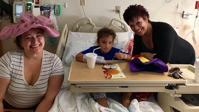 PeytonChildrens's tweet photo. 📚 The @PeytonChildrens School Program would like to thank @Civic_Theatre for another fabulous interactive storytelling visit last week. These ladies brought stories to life with the help of our patients. We look forward to having them back for two more visits this September! https://t.co/Vb3ooUXDrS