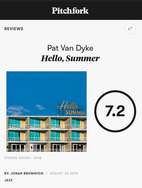 CotterRecords's tweet photo. "The New Jersey jazzman combines hip-hop sensibilities with the precision of Count Basie in a collection of highly controlled compositions that are nonetheless warm, languid, and dedicated to the funk." Wax still available at https://t.co/QpSp6UVLOY https://t.co/TRBYEwbnF1