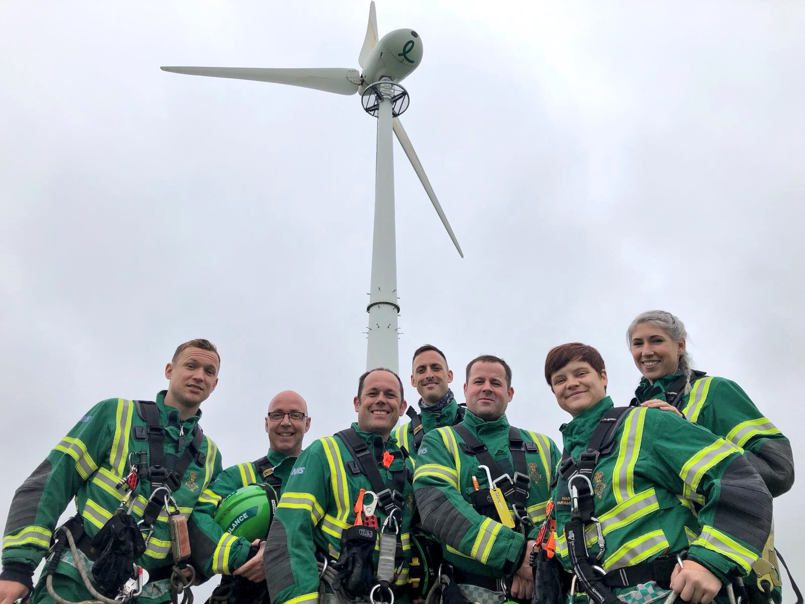 WMAS HART ☤ on Twitter &quot;Great wind turbine rescue training course