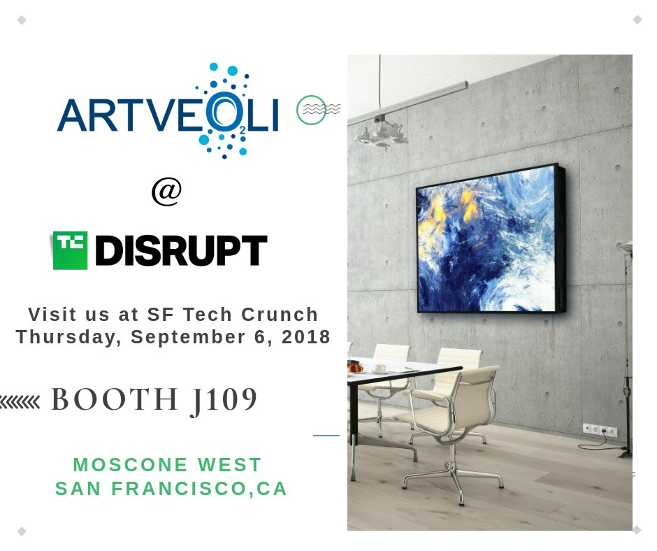 ARTVEOLI's tweet photo. Looking forward to the @TechCrunch in SF this week! Come visit us at #startupalley https://t.co/fR60pV2fLH